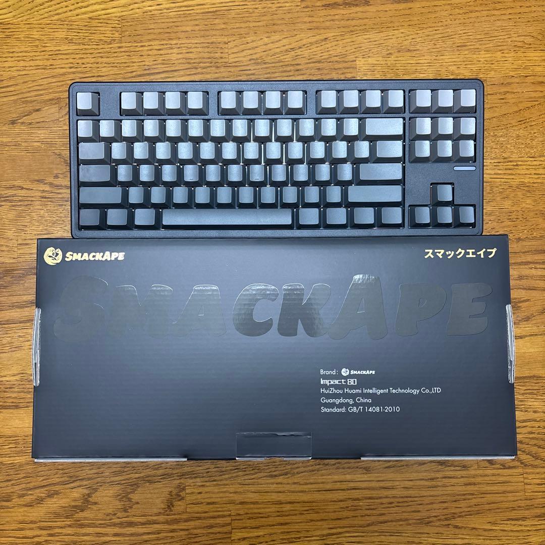 キーボード SmackApe Impact 80 Ultra Black