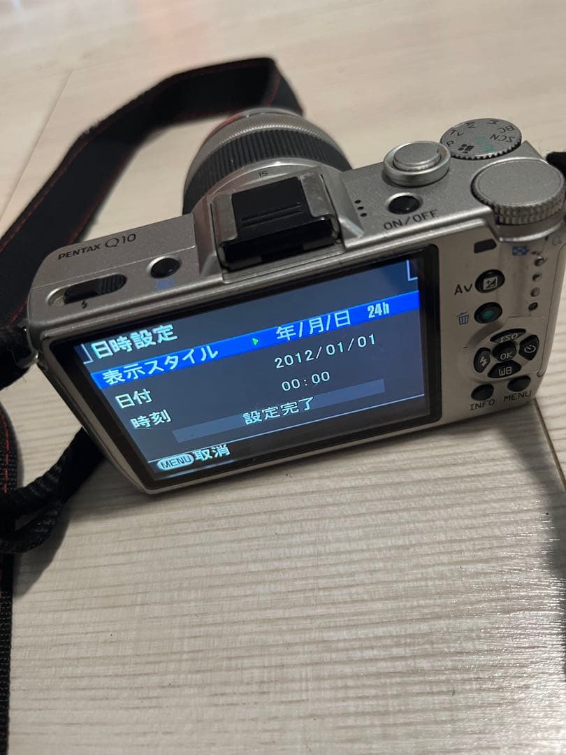 PENTAX Q10 デジタル一眼レフ シルバー