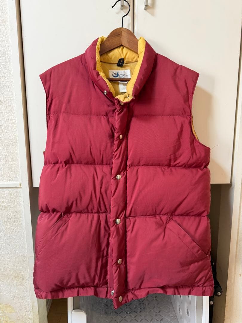 クレセントダウンワークス　ダウンベスト　90s 検 パタゴニア マーモット