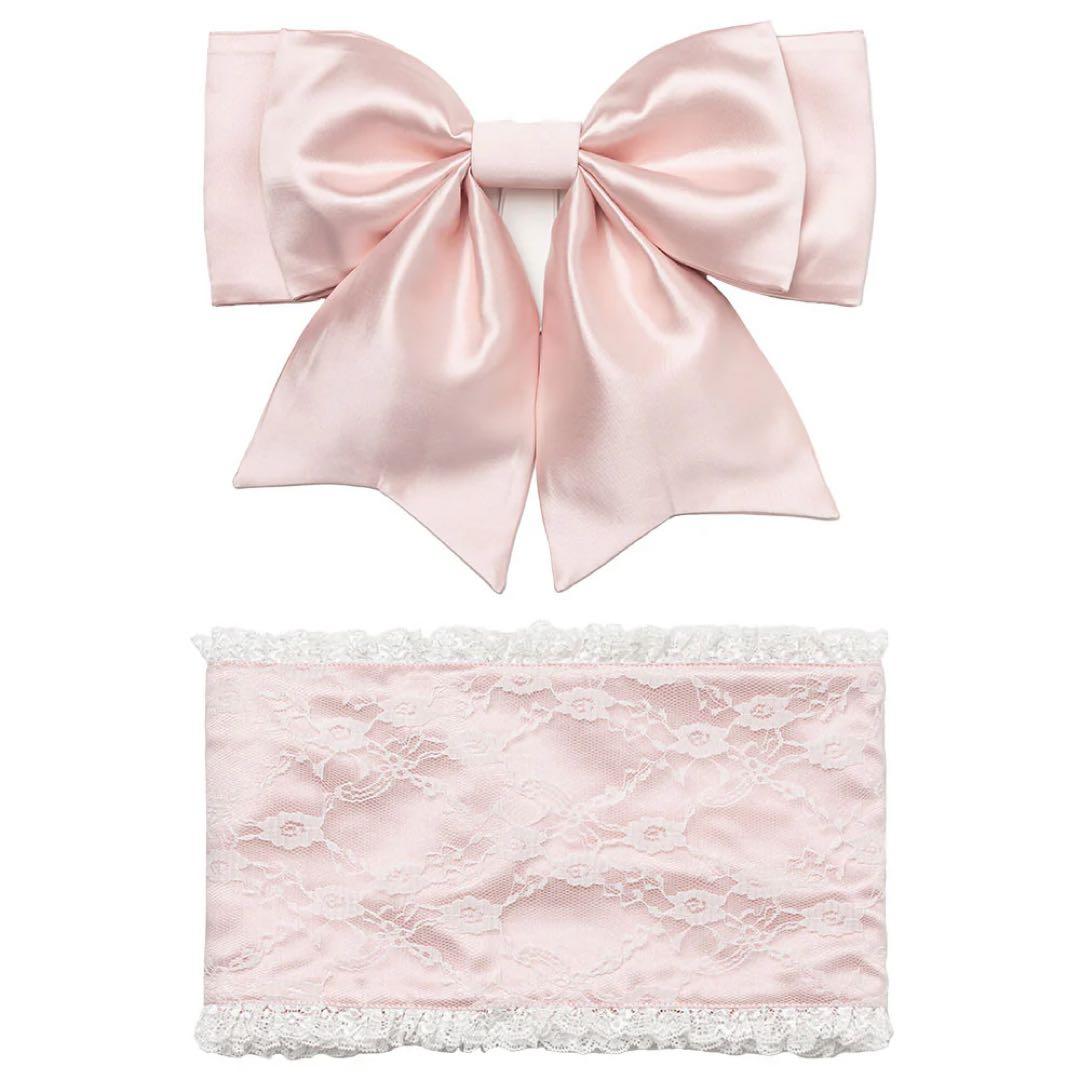 DearMyLove 総レースセットアップ浴衣 フリル総レースデザイン帯