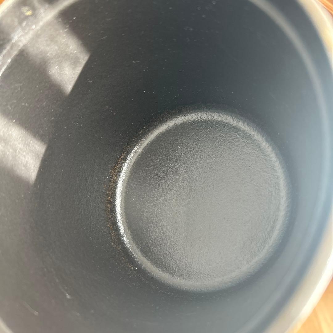 STAUB 鋳鉄 片手鍋 グレー 蓋付き　スープポット　14 ストウブ