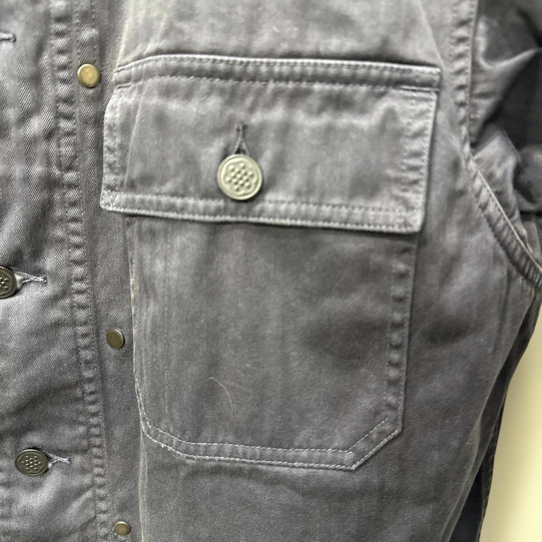 マ*イ様 RRL ネイビー ラウンドカラーカバーオール