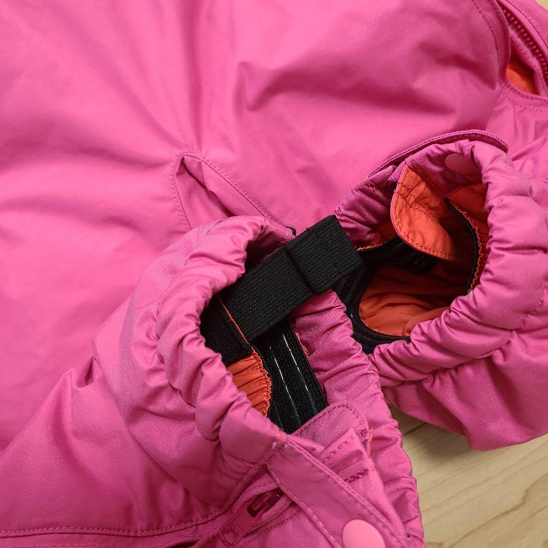 mont-bell 子供用スキーウェア 90 ピンク
