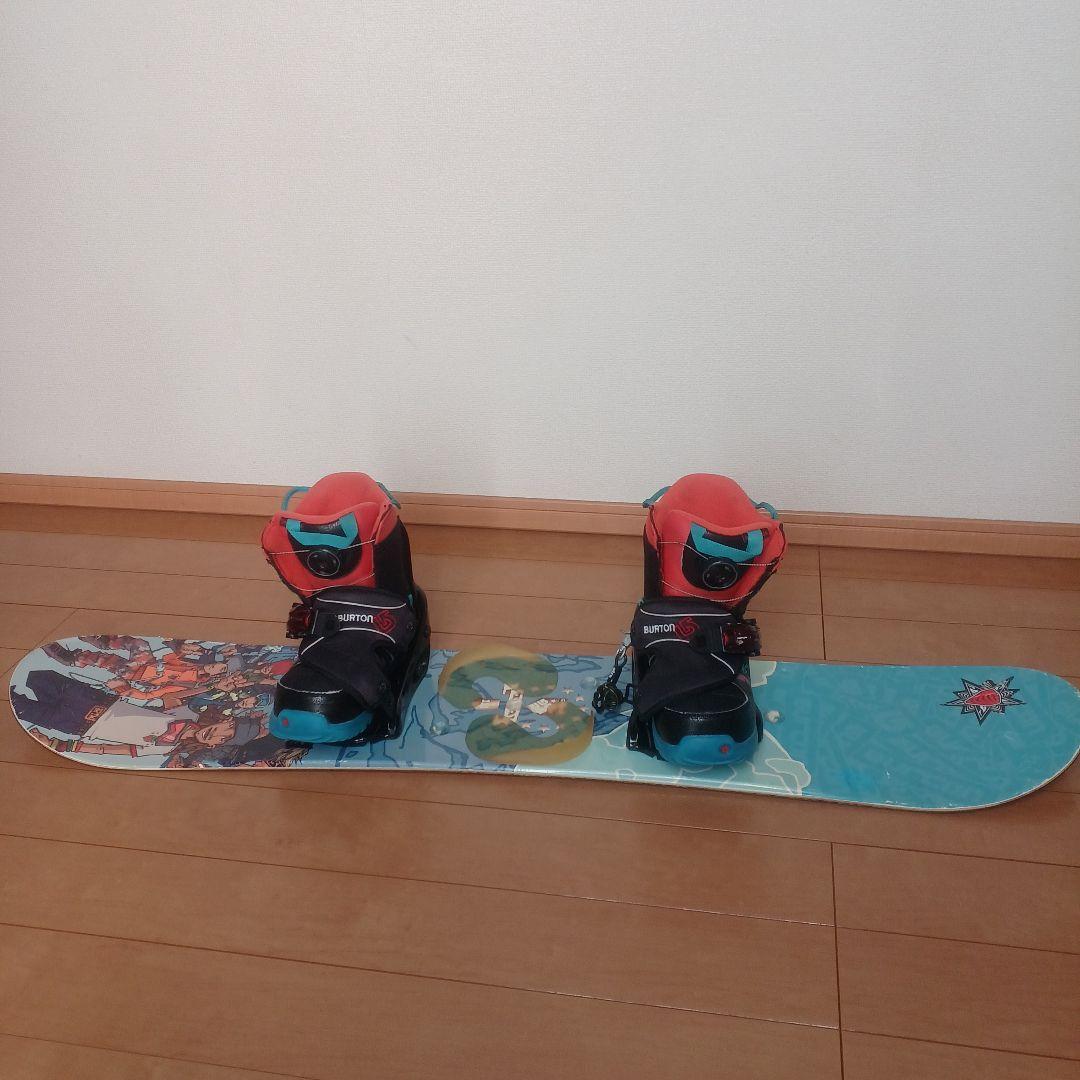 子供用 スノーボード セット 21cm 手渡し可能 BURTON バートン