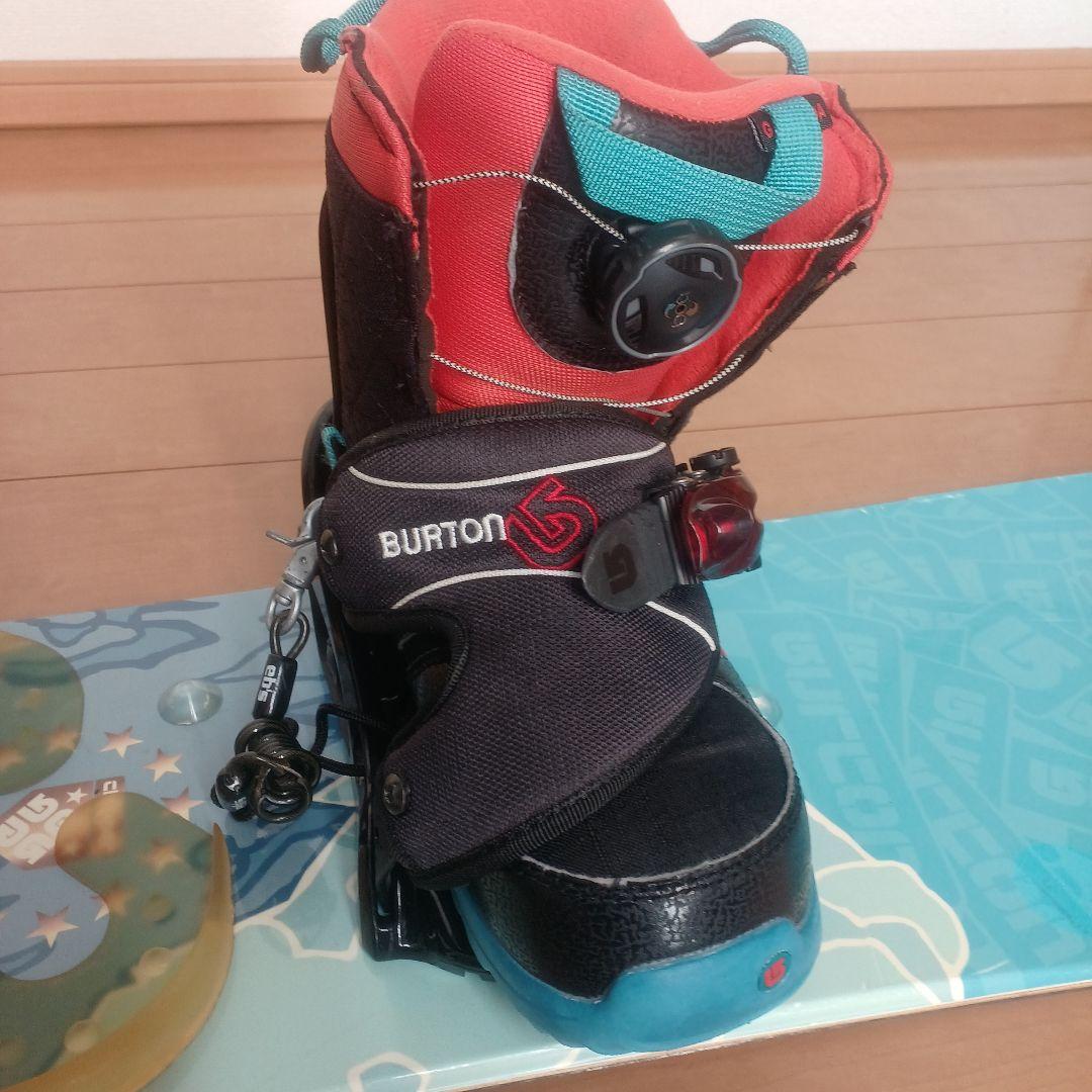 子供用 スノーボード セット 21cm 手渡し可能 BURTON バートン