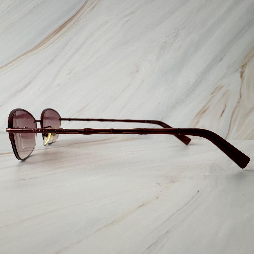 【グッチ】サングラス メガネ バンブー GG-8502J ピンク系