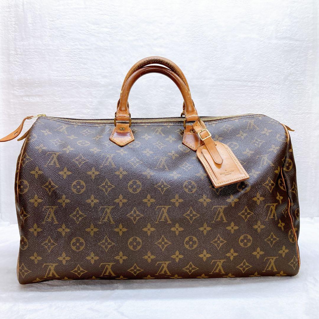 ✨良品✨ルイヴィトン ハンドバッグ スピーディ40 モノグラム ブラウン pvc