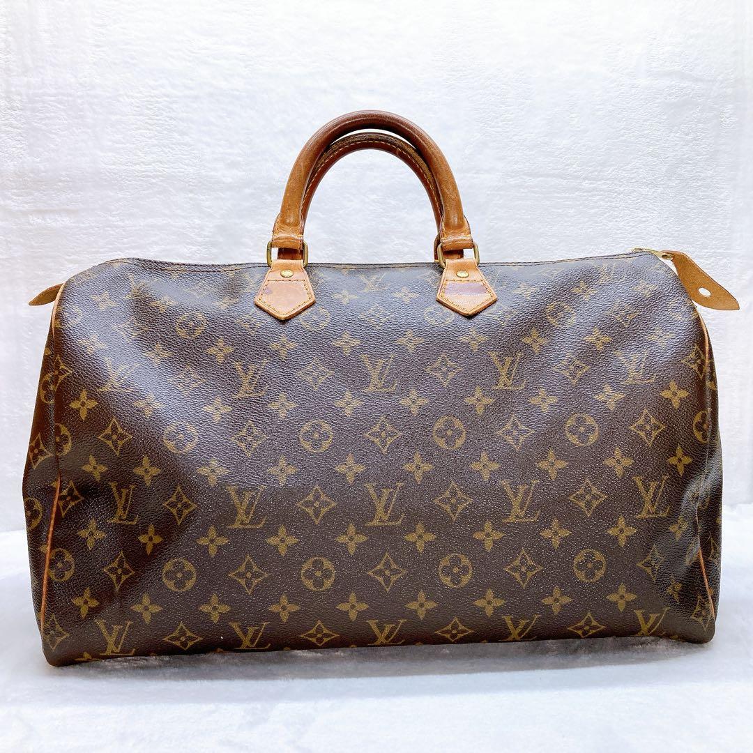 ✨良品✨ルイヴィトン ハンドバッグ スピーディ40 モノグラム ブラウン pvc