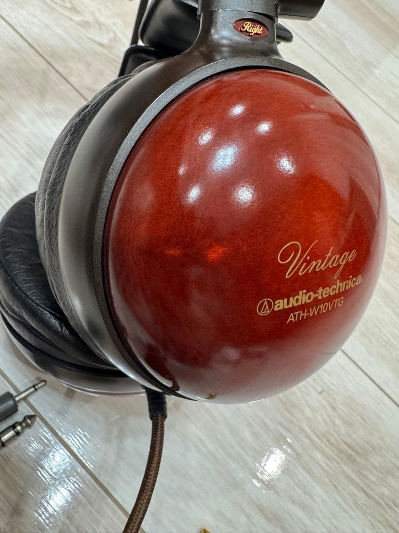 ヘッドホン Vintage audio-technica ATH- W10VTG