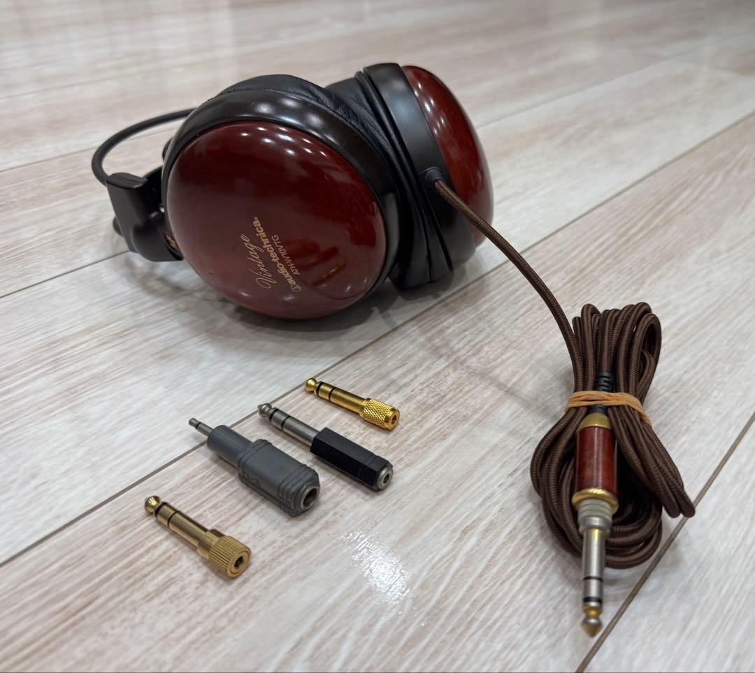 ヘッドホン Vintage audio-technica ATH- W10VTG