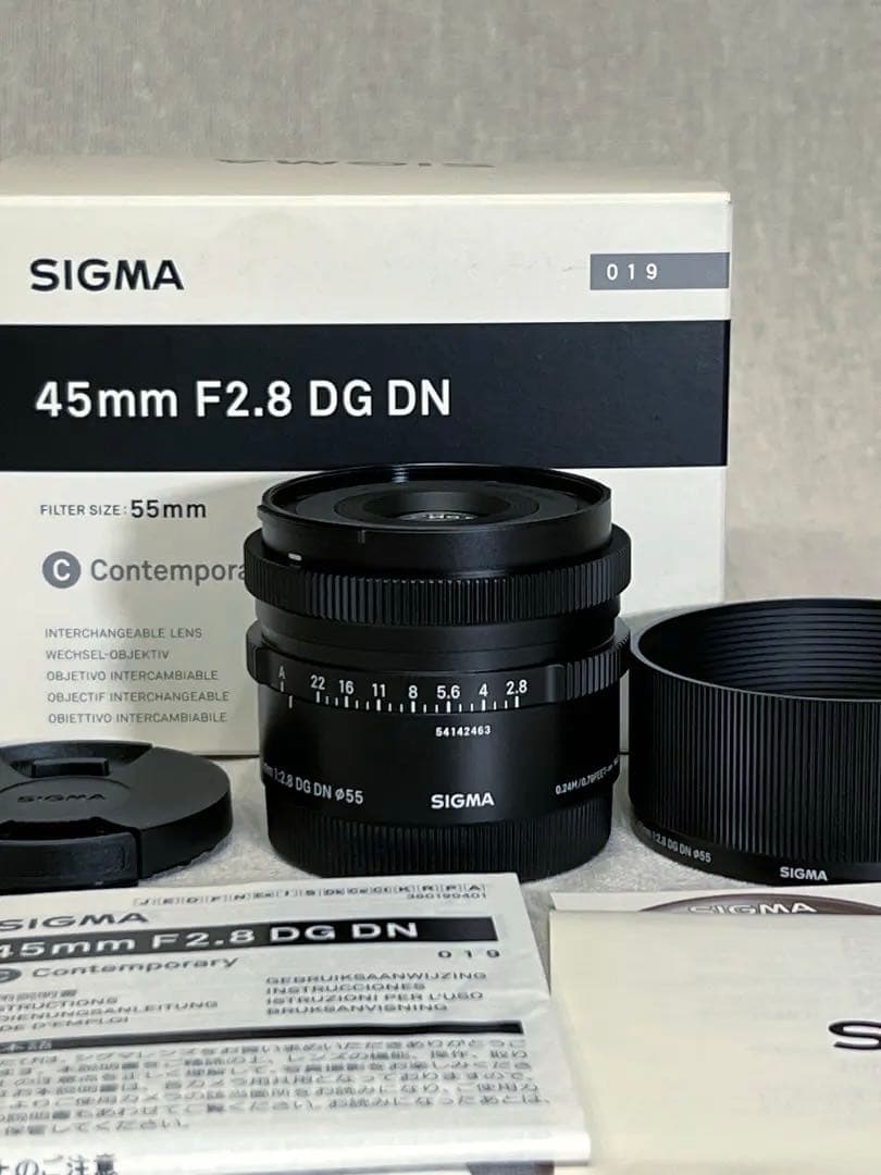 SIGMA 45mm F2.8 DG DN Eマウント 美品