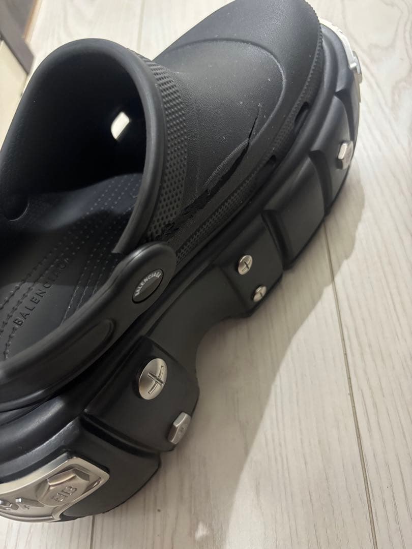 BALENCIAGA HARDCROCS プラットフォームスタッズクロックス