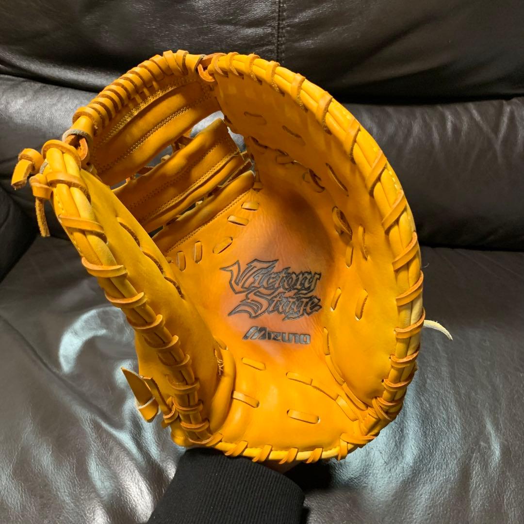 ミズノ　ビクトリーステージ　軟式ファーストミット