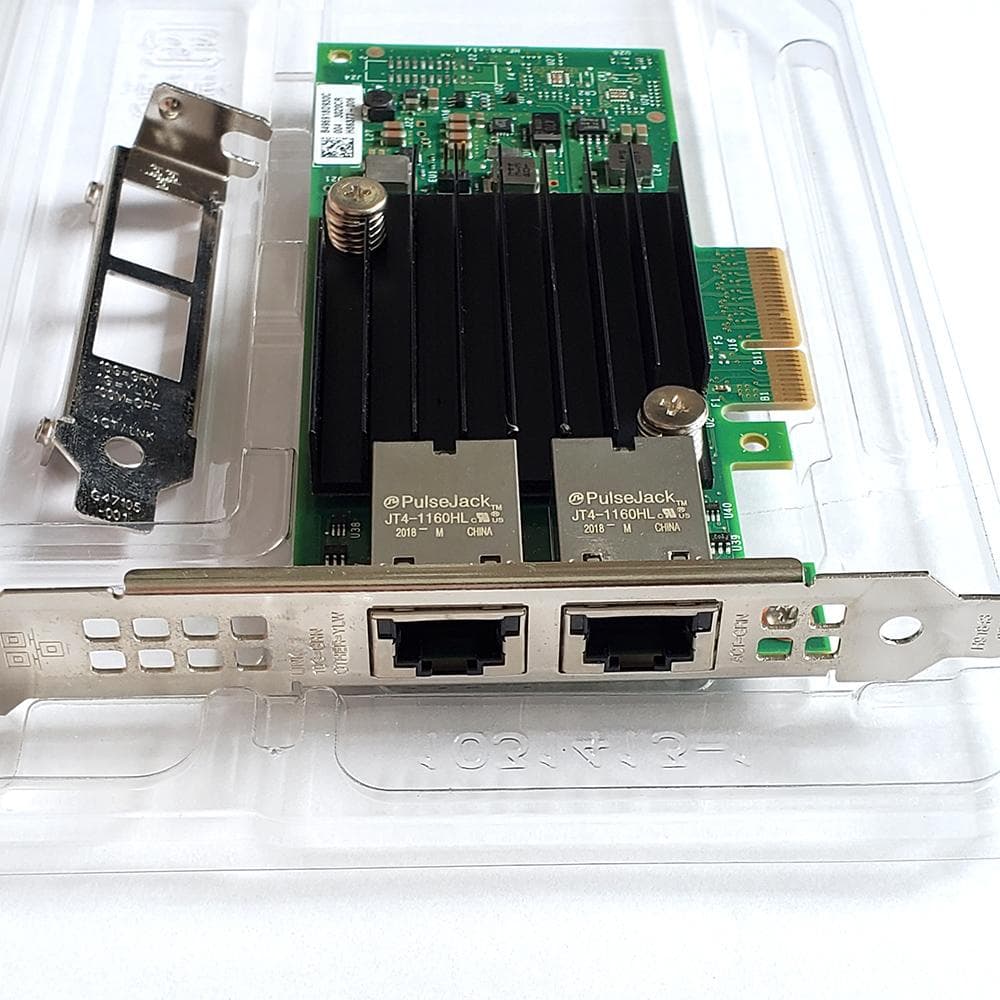 Intel 純正 X550-T2 10Gbps 2ポート LANカード