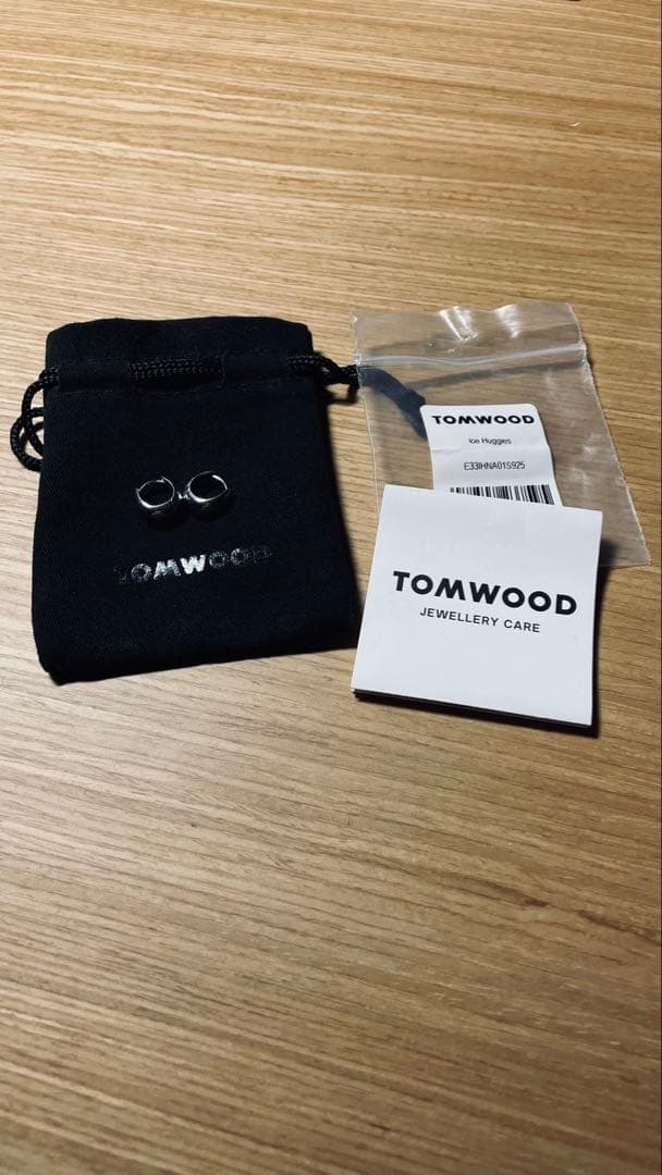 【値下げ中4000円程】TOMWOOD シルバーピアス(両耳用)