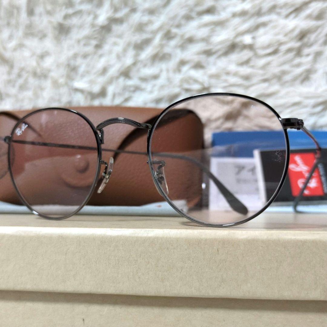 美品 付属品完備 Ray-Ban RB3447 004/T5 調光レンズ