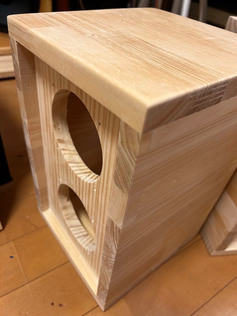 自作スピーカー フルレンジ パッシブラジエーター搭載型