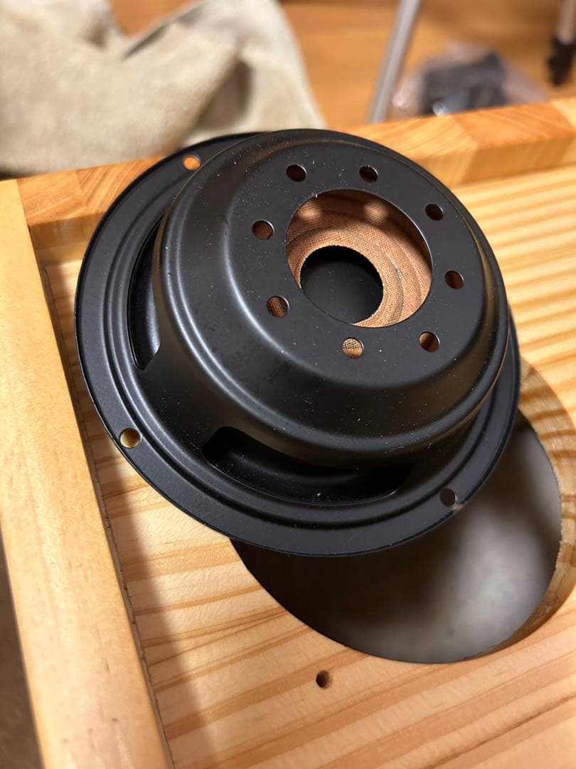 自作スピーカー フルレンジ パッシブラジエーター搭載型