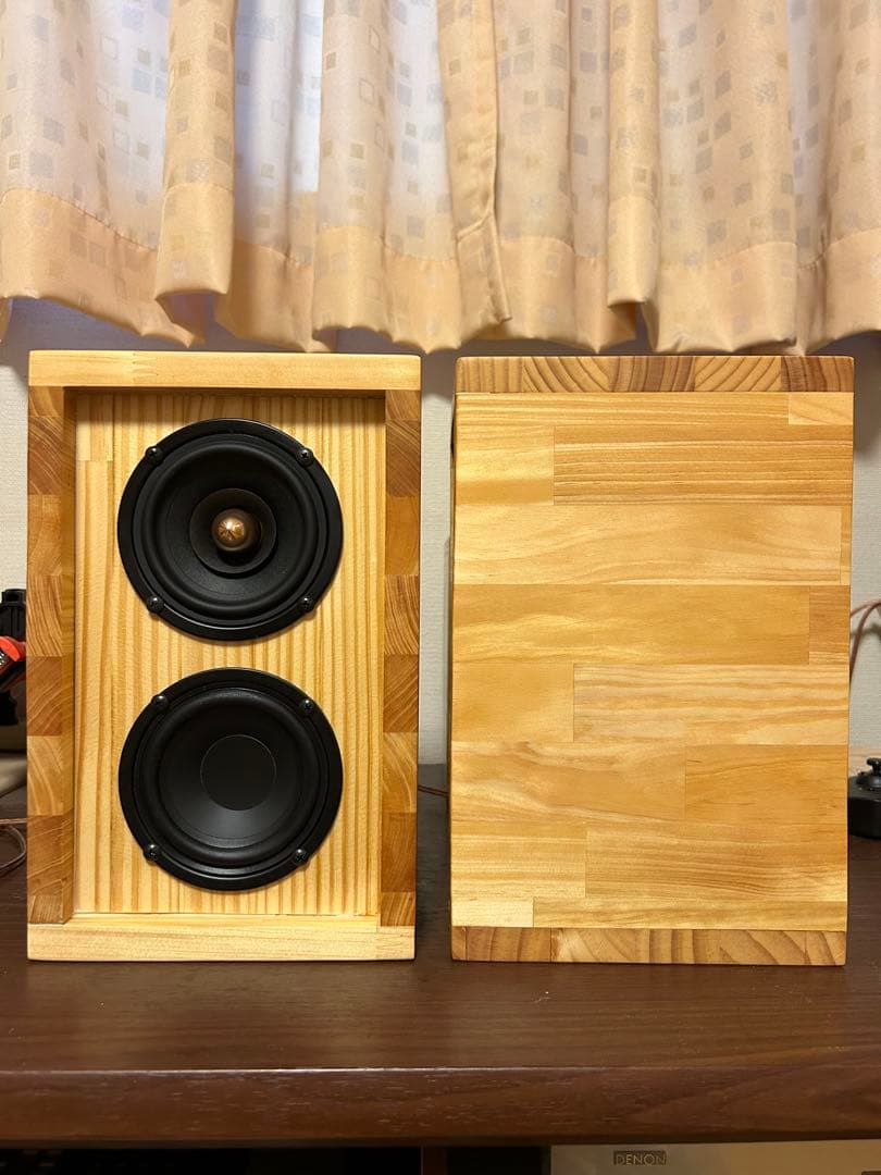 自作スピーカー フルレンジ パッシブラジエーター搭載型