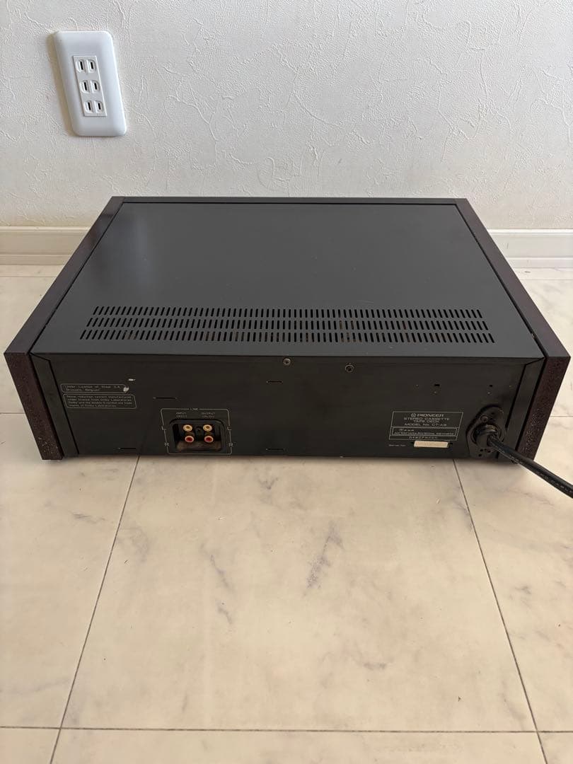 ラジオ・コンポ PIONEER STEREOCASSETTE TAPE DECK CT-A9