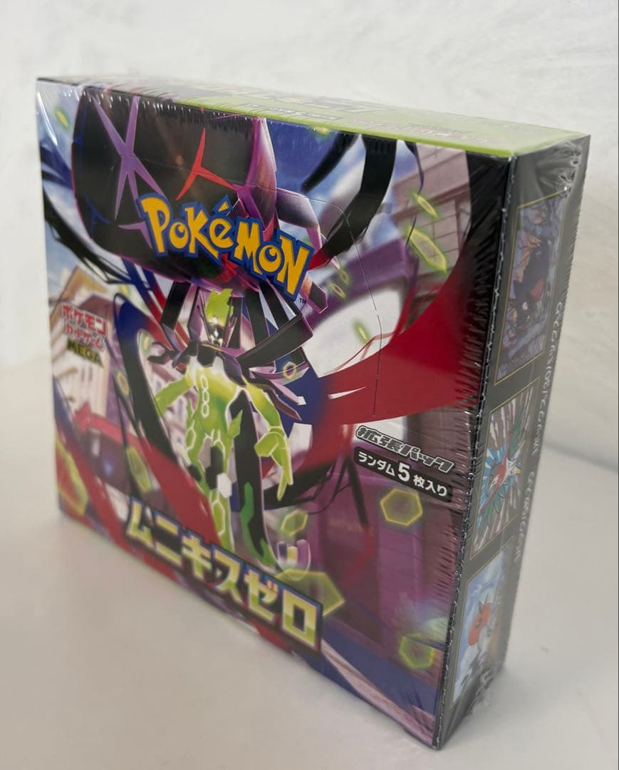 新弾　ポケモンカード　ムニキスゼロ　BOX 新品未開封　シュリンク付き