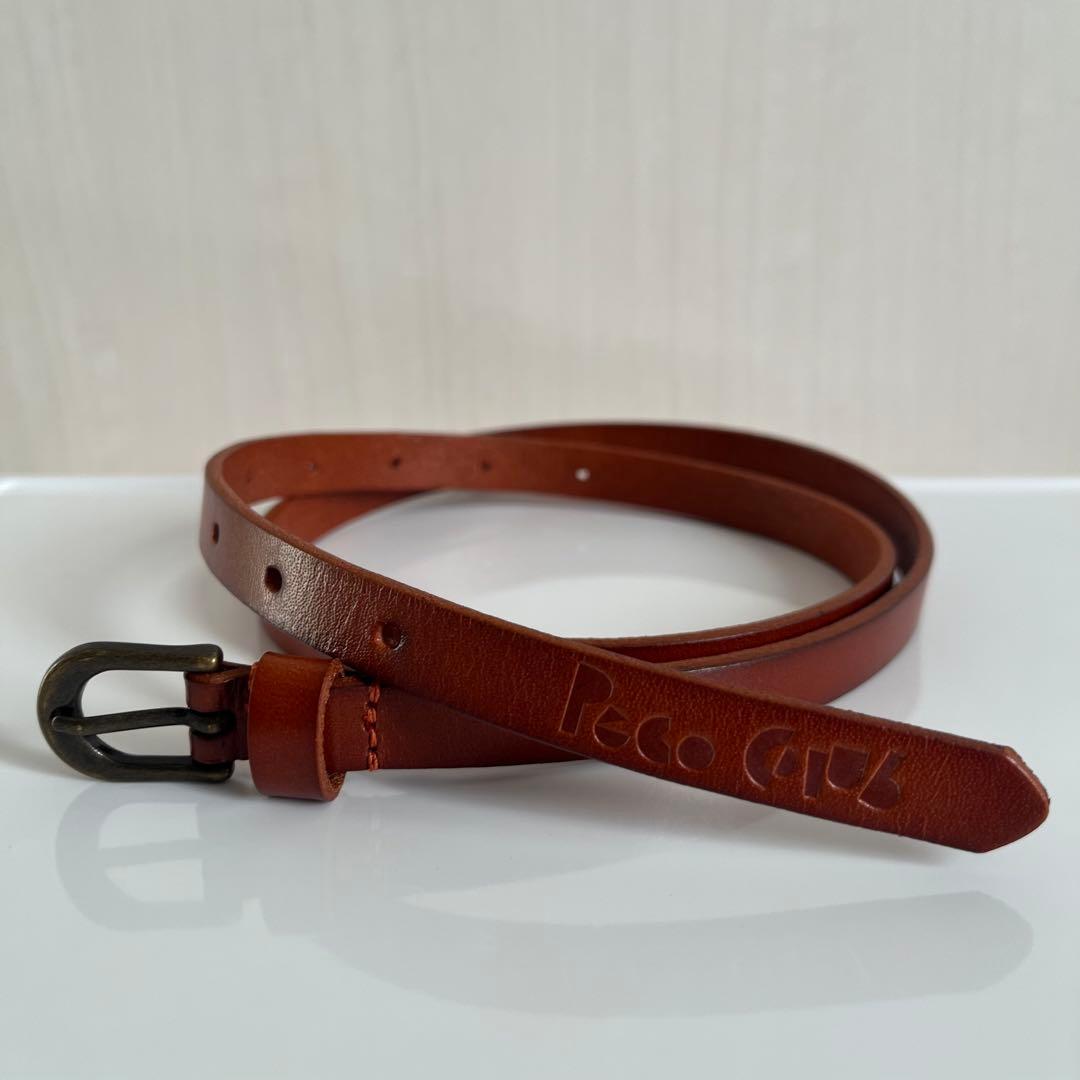 【未使用】 Peco Club ベルト ブラウン グリーン 2点セット