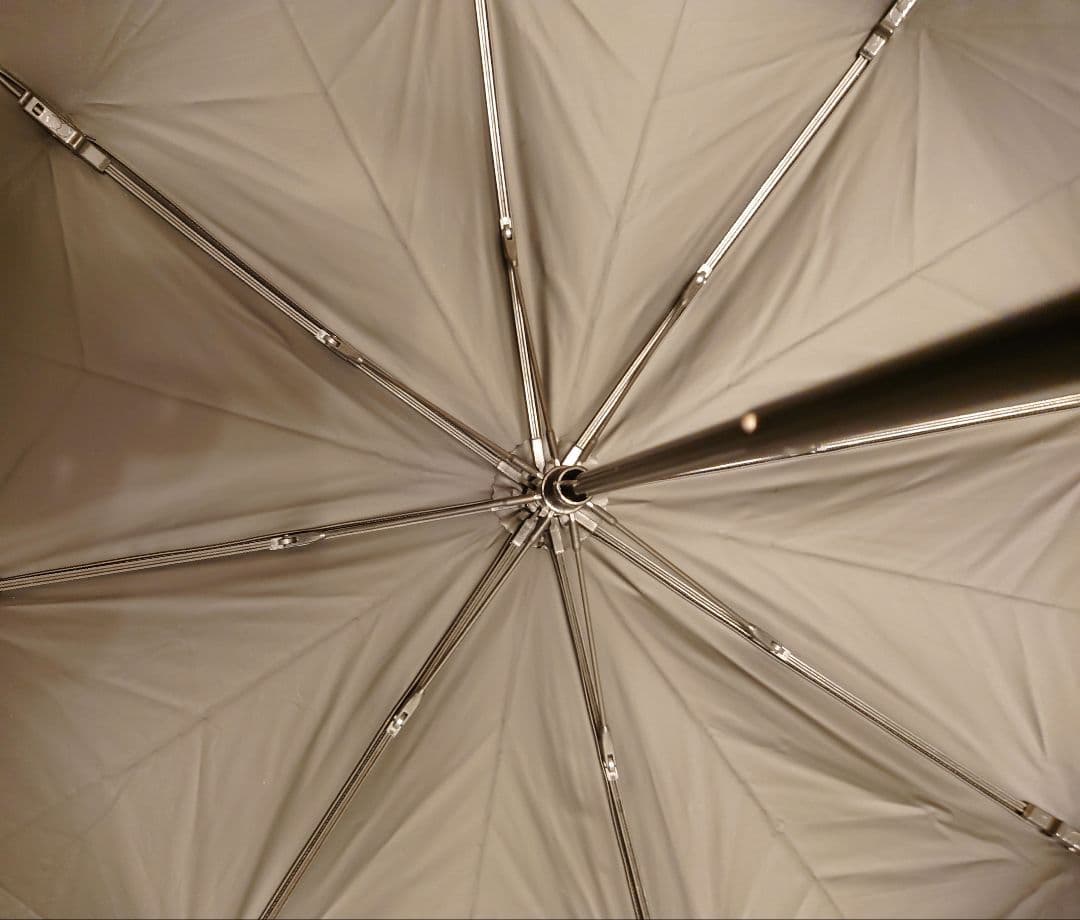 サンバリア100　二段折日傘