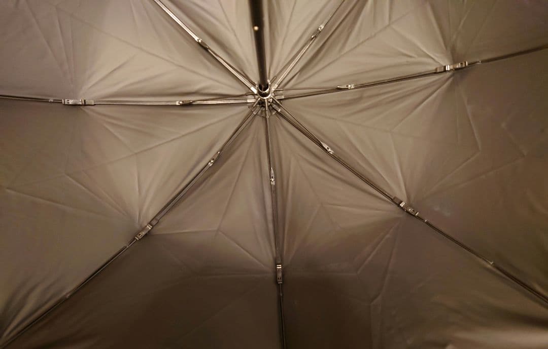 サンバリア100　二段折日傘