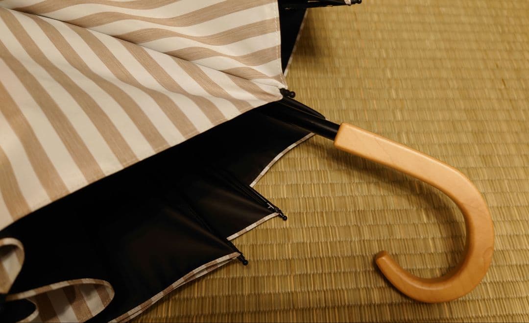 サンバリア100　二段折日傘