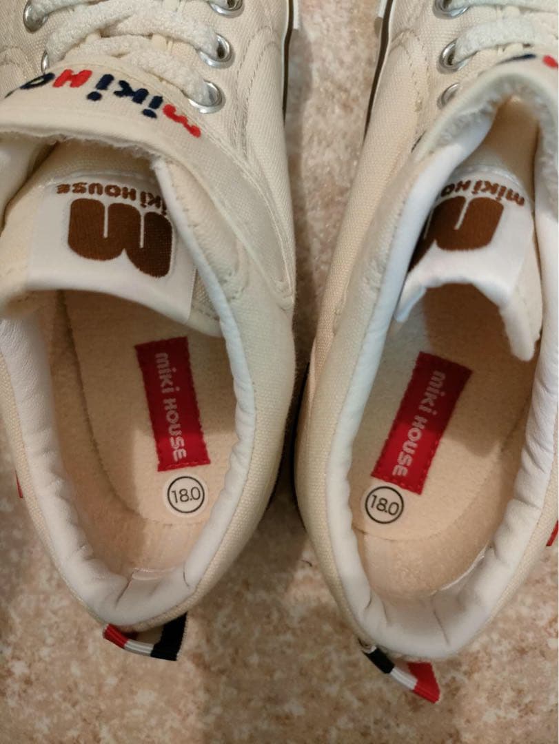 mikihouse ミキハウス キッズスニーカー 18.0cm 日本製　未使用