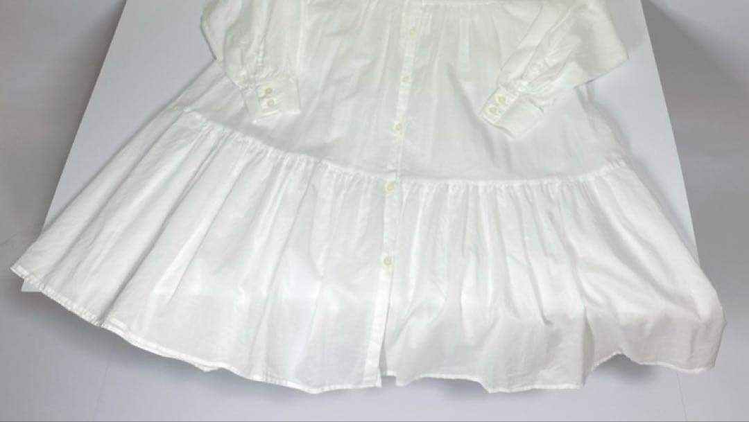 新品タグ付 HYSTERIC GLAMOUR SKULL刺繍ティアードワンピース