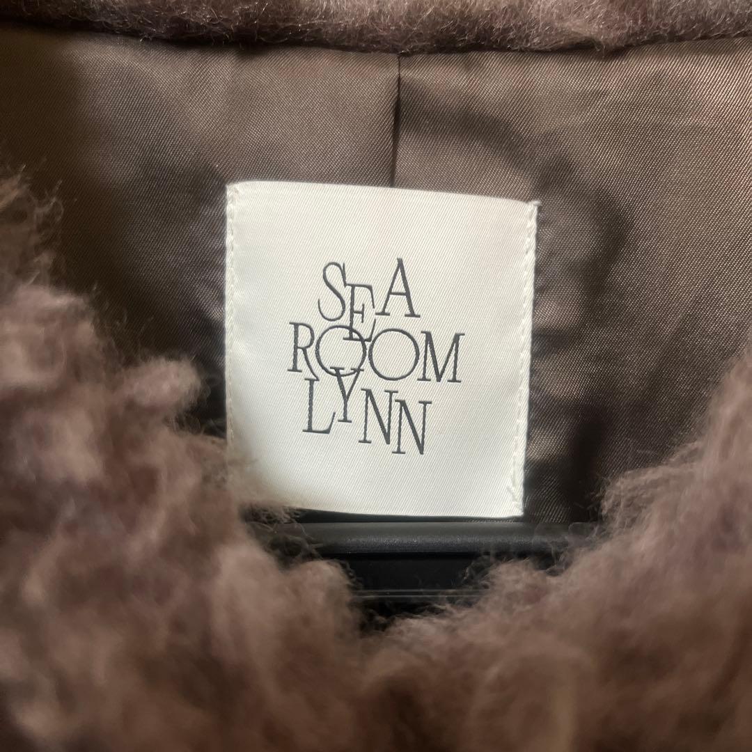 SeaRoomlynn Wool mix BOAコート　グレージュ