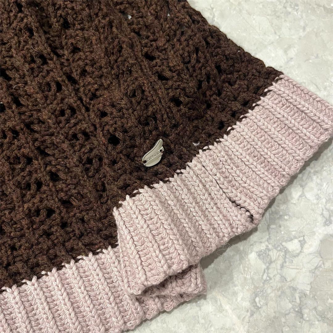 【新品未使用】COYSEIO ニットミニスカート ブラウン