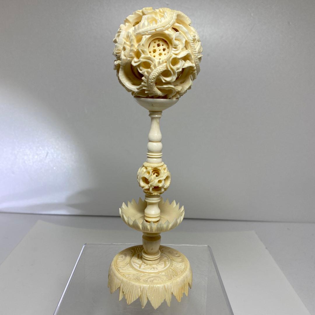 極上　天球　123g h20cm 東K7-1211☆2F トヒチサ