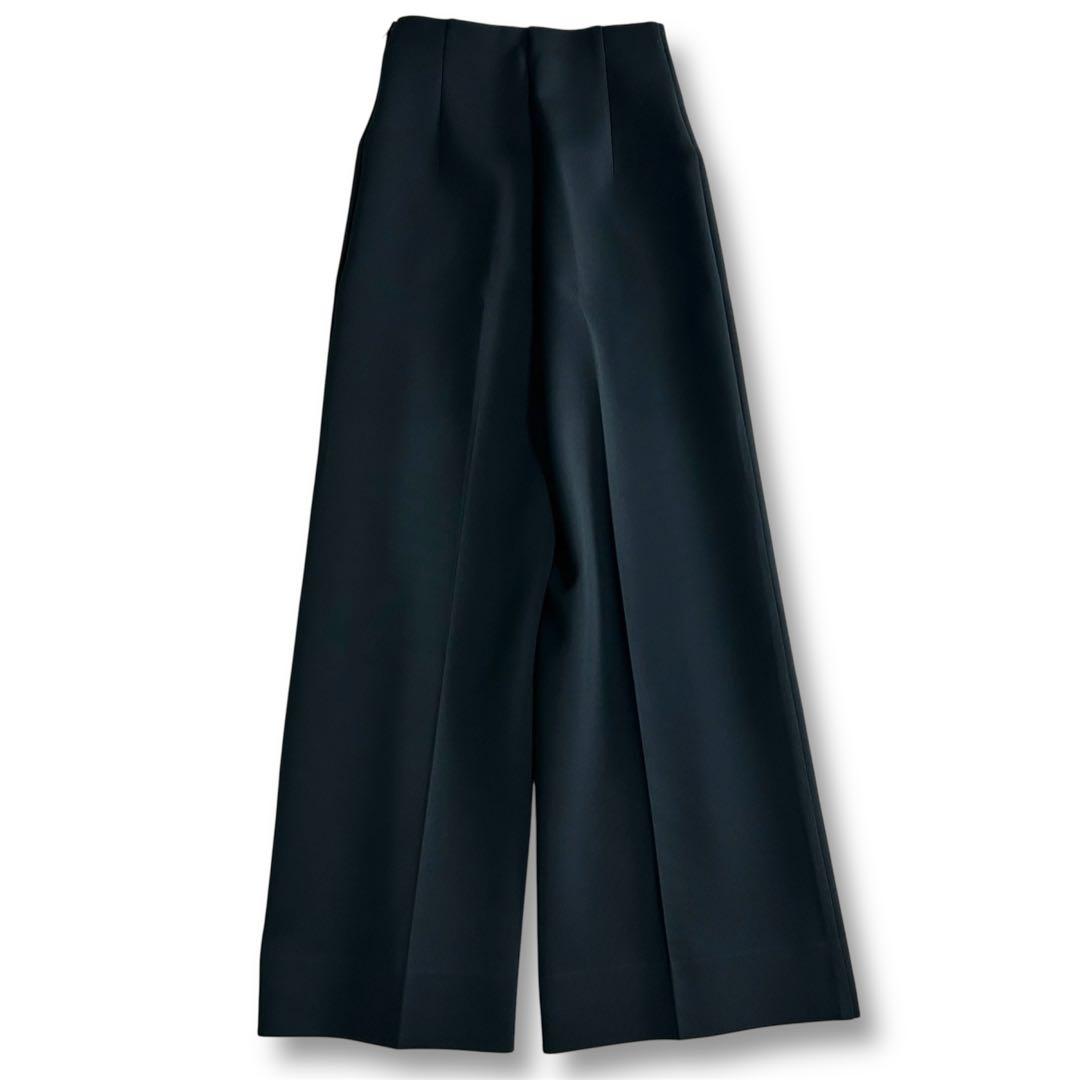 極美品 shirocon yori 24SS ハイウエストハイストレッチパンツ