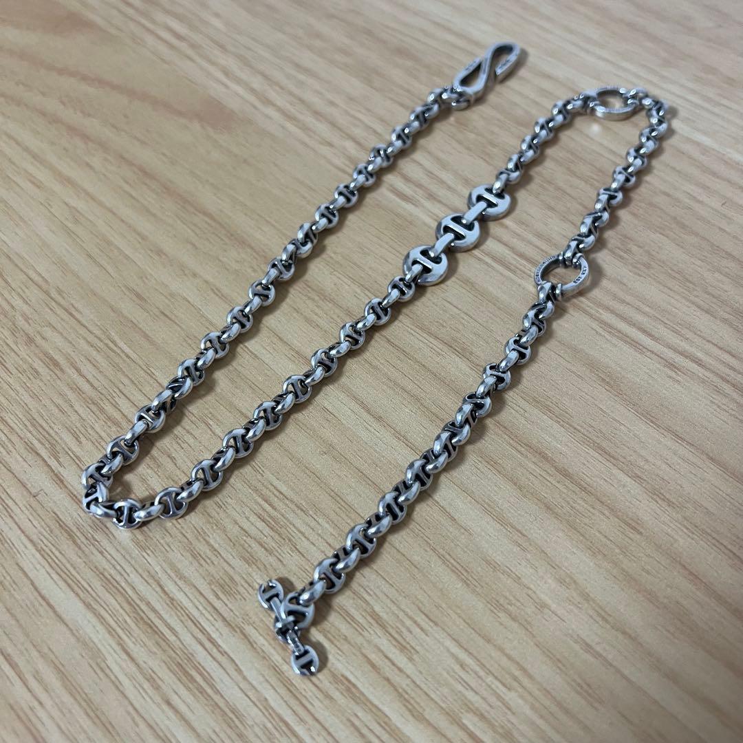 ホーセンブース 5mm OPEN-LINK WALLET CHAIN 23インチ
