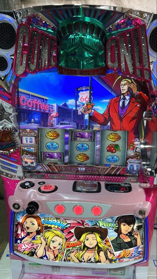 パチスロ実機　エリートサラリーマン鏡　ガールズパネル