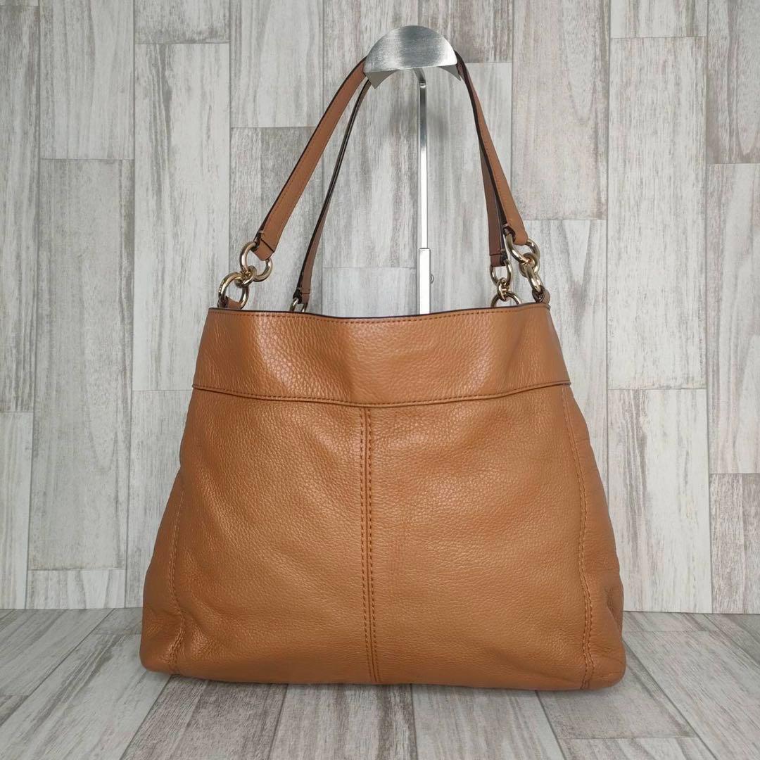 50 COACH コーチ　レザー　トートバッグ　ハンドバッグ