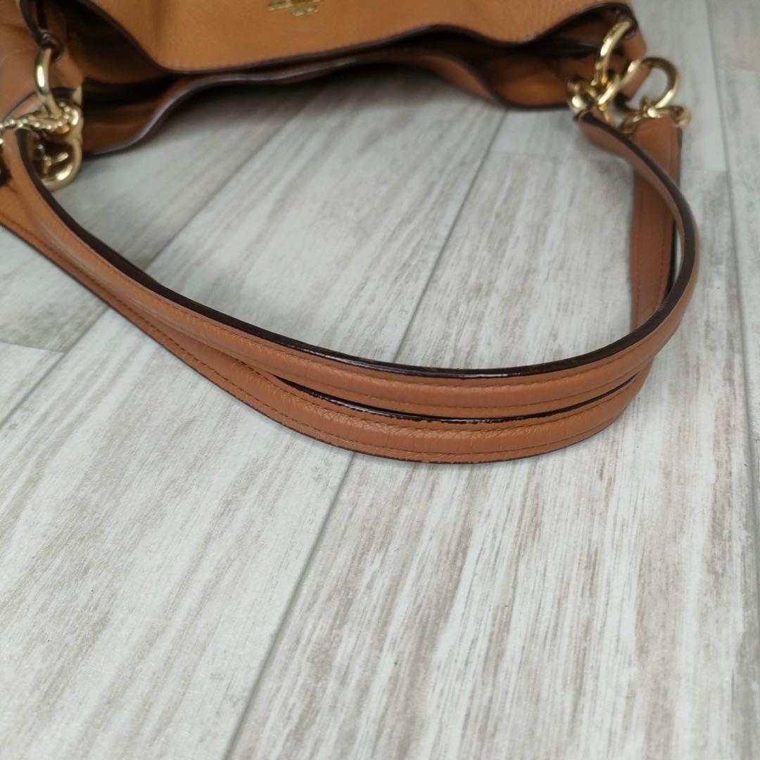 50 COACH コーチ　レザー　トートバッグ　ハンドバッグ