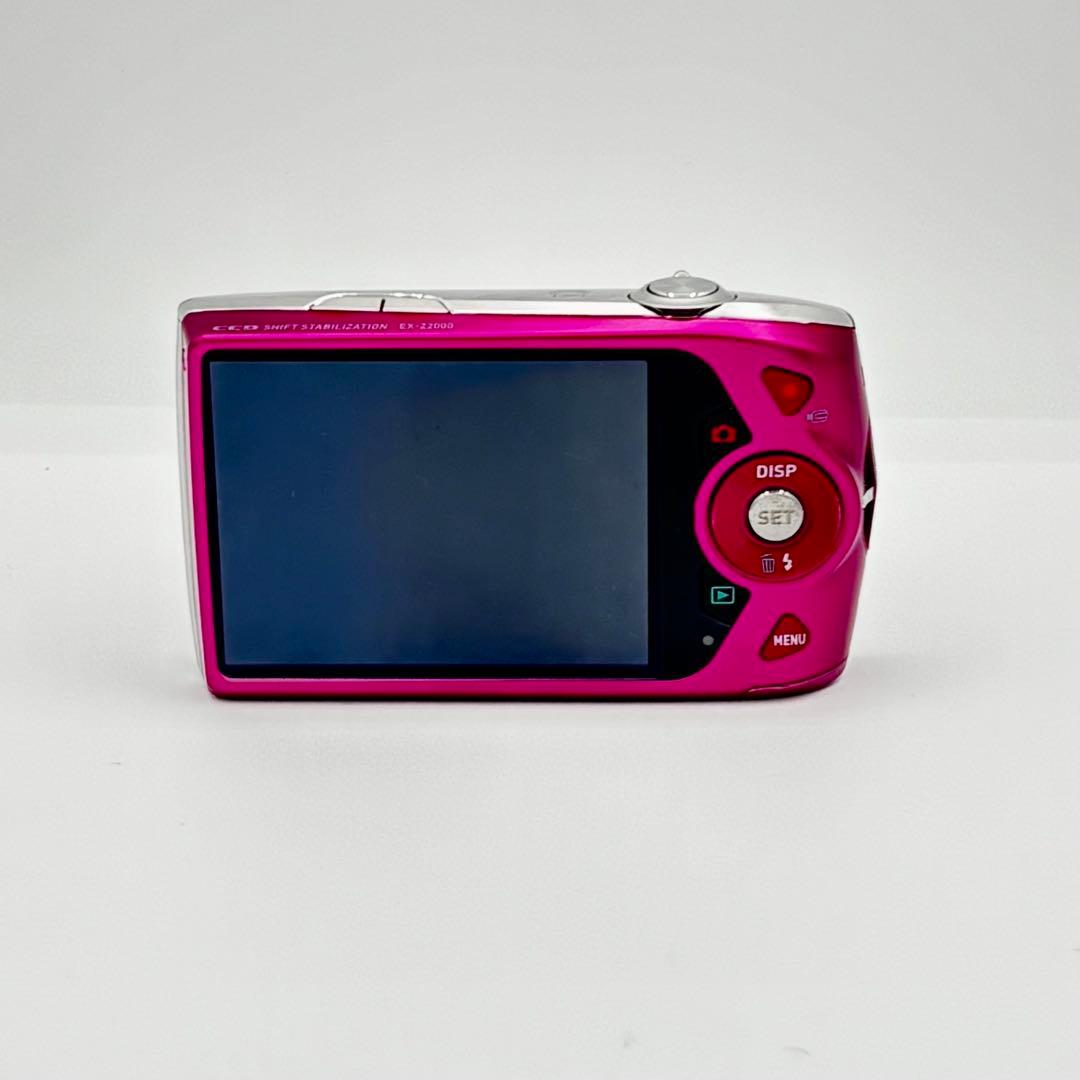 【人気・美品】CASIO EXILIM EX-Z2000デジカメ レッド 赤