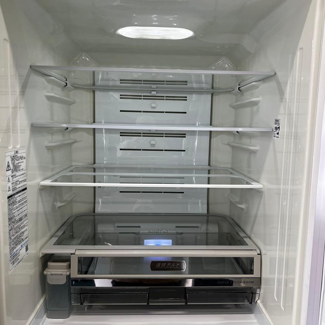 ★121 冷蔵庫　東芝　大型　500ℓ　観音開き　白　タッチパネル　設置無料