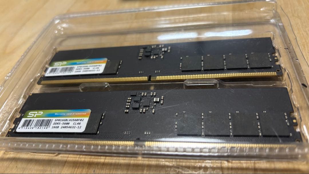 SP DDR5-5600 32G(16Gx2枚) メモリー