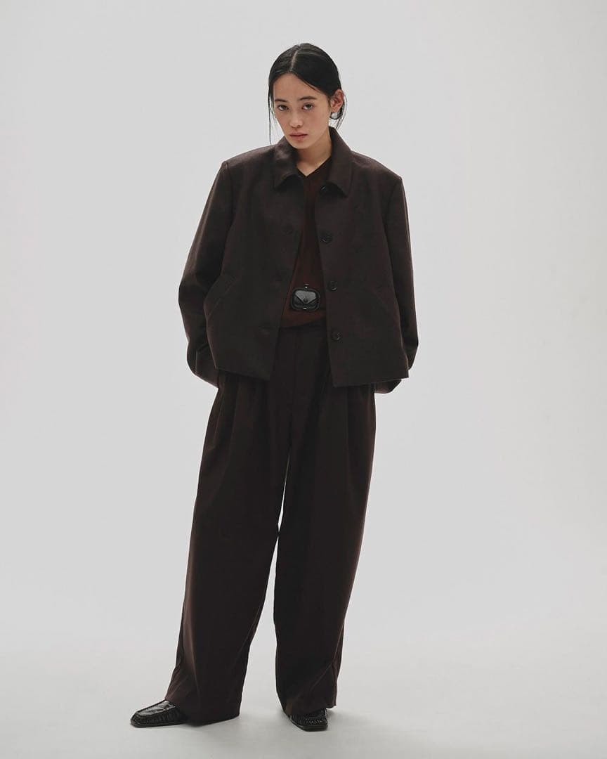 【TODAYFUL】Wool Soutiencollar Jacket