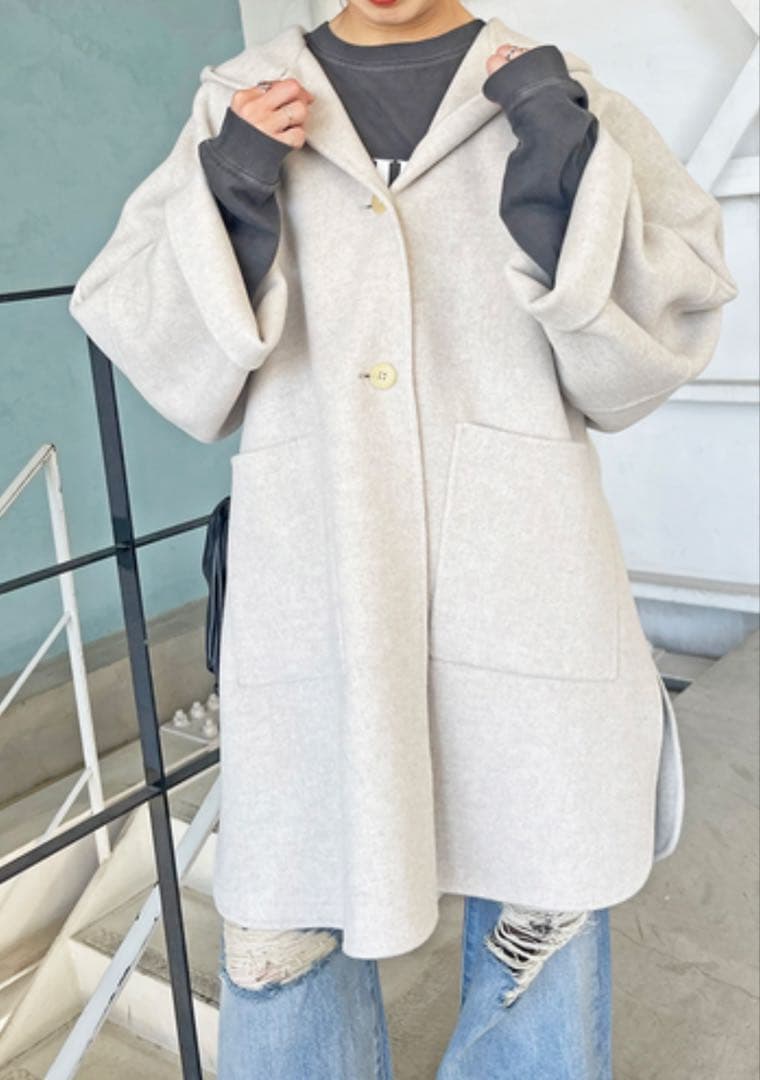 Spick &spanスーパー160sテントラインコート