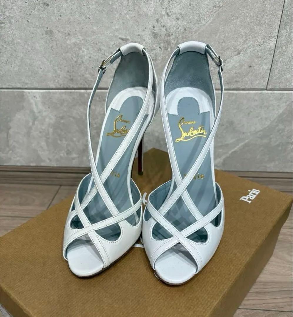 クリスチャンルブタン サンダル　ミュール　結婚式