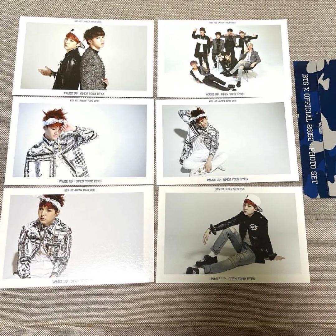 BTS 1st 日本ツアー　Wake UP フォトカード　ユンギ　フル　コンプ