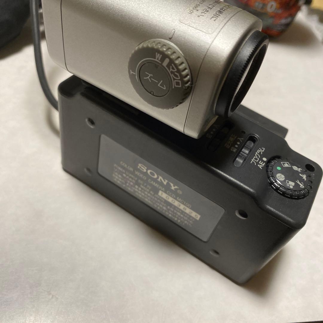 ビデオカメラ SONY COLOR VIDEO CAMERA CCD-MC100
