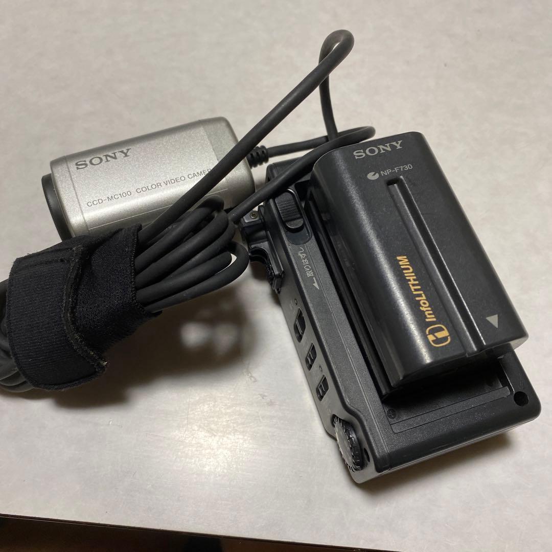 ビデオカメラ SONY COLOR VIDEO CAMERA CCD-MC100