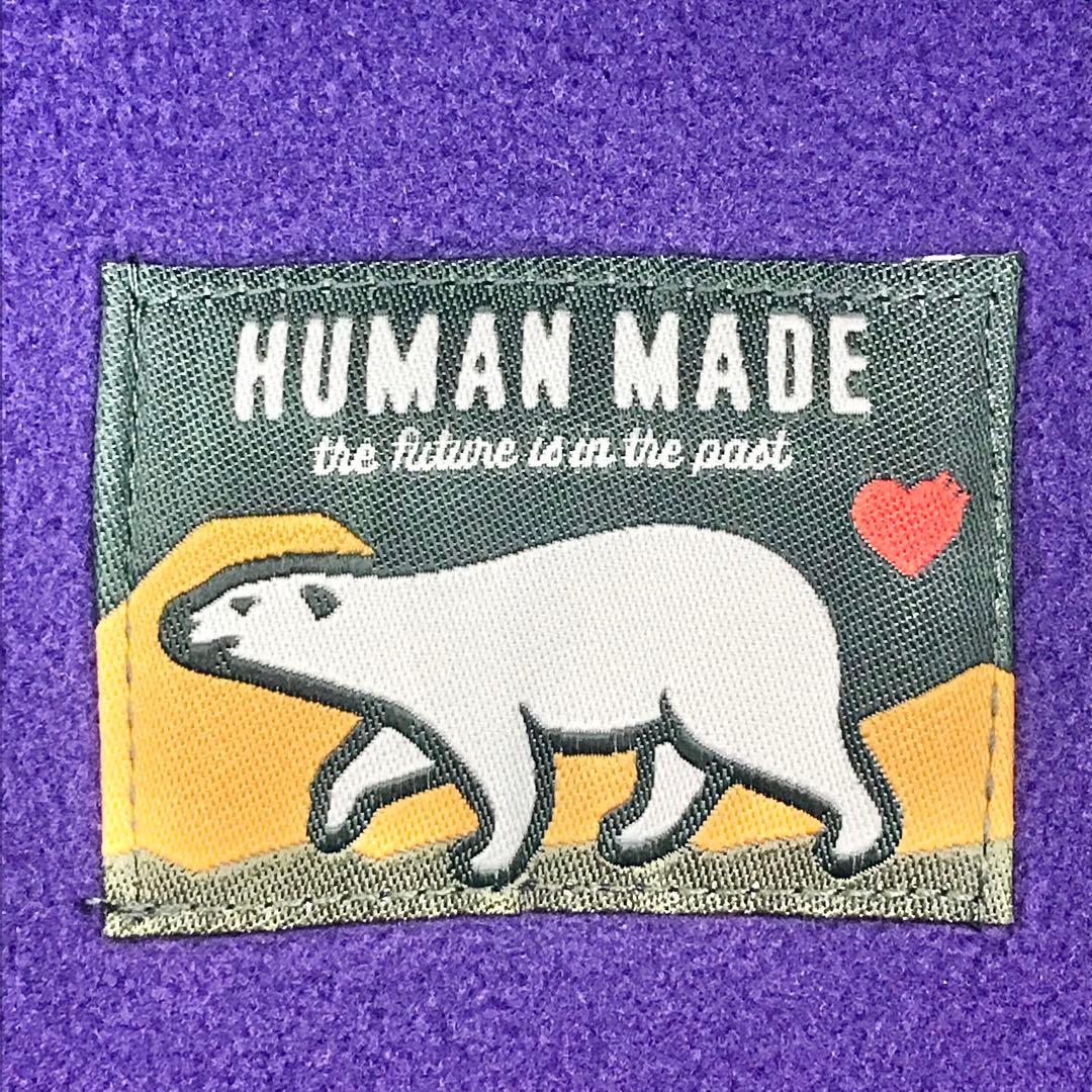 ヒューマンメイド フリース スウェット XL シロクマ フーディー S3176