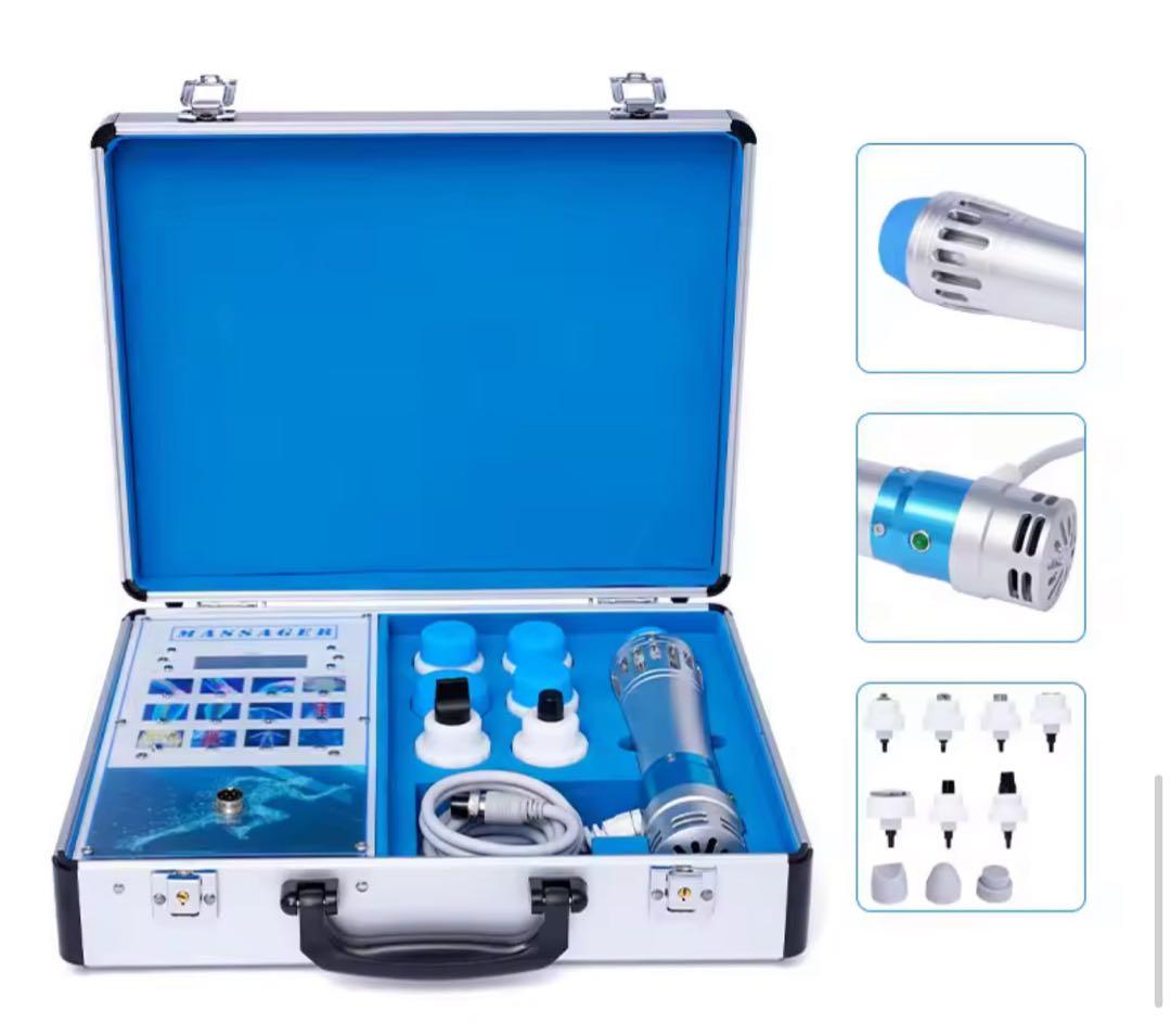 体外衝撃波　電気衝撃波マッサージ機 ポータブルケース付き）　骨折緩和　ED対策